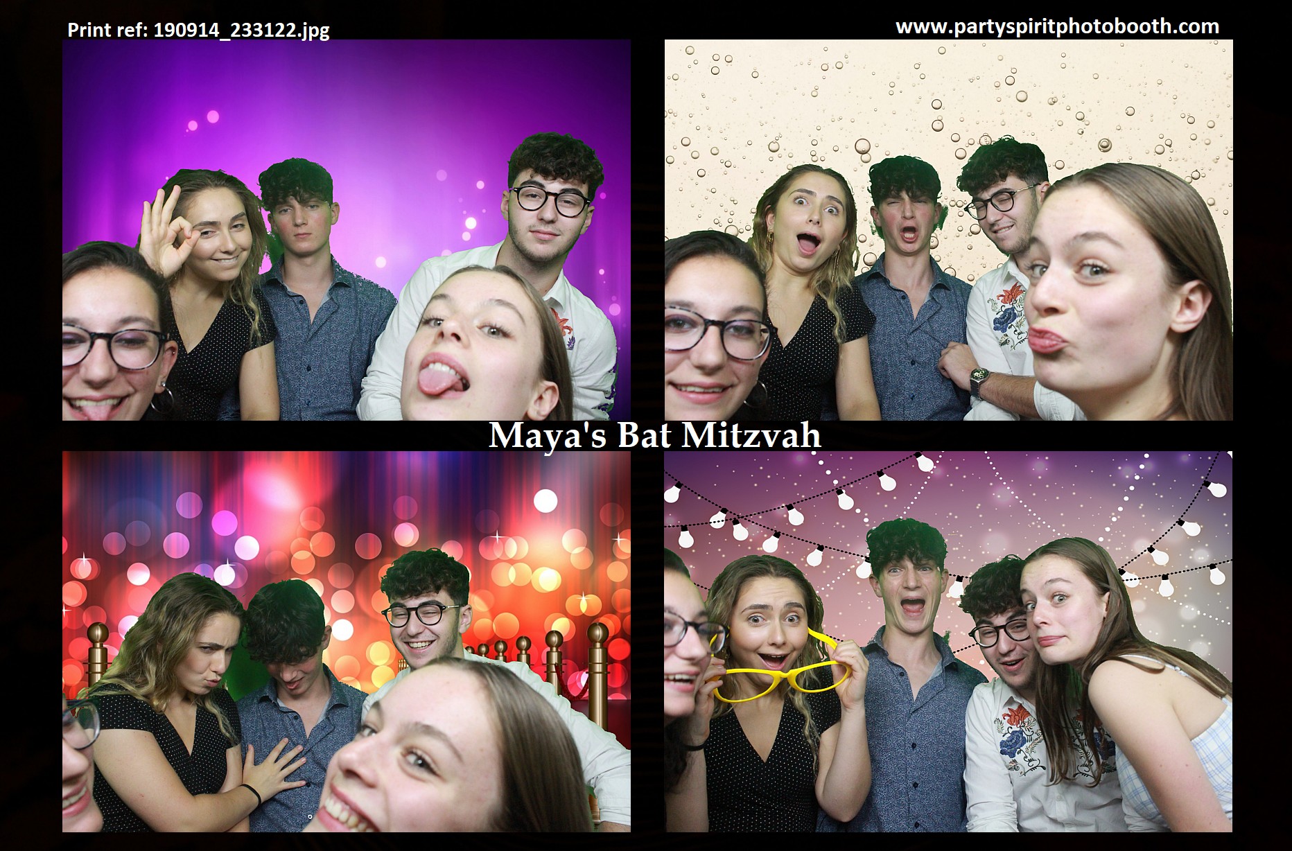 Maya's Bat Mitzvah | View more photos from the event at gallery.partyspiritphotobooth.com/u/PartySpiritPhotoBooth/Mayas-Bat-Mitzvah